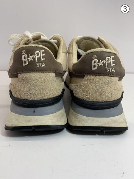 BAPE STA!(ベイプスタ) / ローカットスニーカー/27.5cm/BEG/ロードスタ 