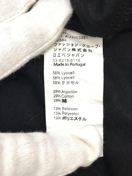 LOEWE(ロエベ) / 19SS/Tシャツ/XS/コットン/BLK/無地/S6199401CR