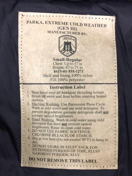 MILITARY(ミリタリー) / ナイロンジャケット/S/ナイロン/BLK/無地/8415