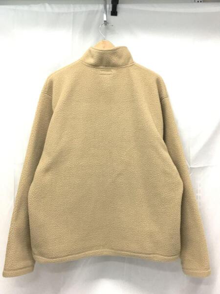 STUSSY / フリースジャケット/S/ポリエステル/BEG/118453 STUSSY(ステューシー) / フリースジャケット/L/ポリエステル/BEG/無地