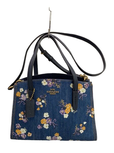 COACH(コーチ) / トートバッグ_ミックスド_フローラル_花柄/デニム/BLU