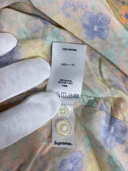 Supreme(シュプリーム) / 19SS/mini floral rayon shirts/半袖シャツ/M