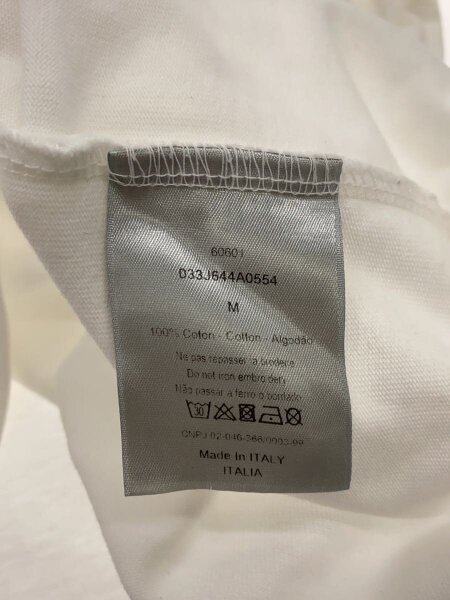 Christian Dior(クリスチャンディオール) / Tシャツ/M/コットン/WHT