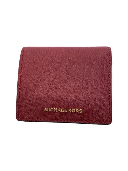 ☆最新モデル 【新品】MICHAEL KORS 二つ折り折り財布 遠慮なく レッド