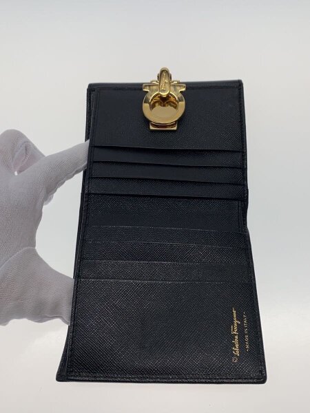 未使用 フェラガモ SALVATORE FERRAGAMO 二つ折財布 レザー Salvatore Ferragamo フェラガモ FERRAGAMO 財布 二つ折り財布