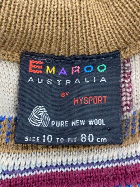 EMAROO(エマルー) / カーディガン(厚手)/--/ウール/マルチカラー 