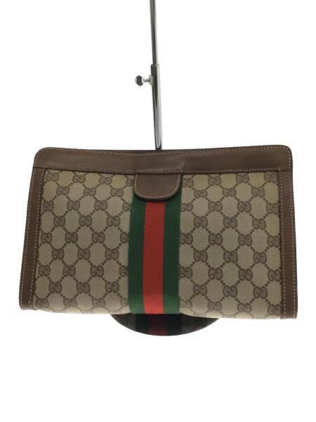 GUCCI(グッチ) / クラッチバッグ/PVC/BEG/総柄 | 中古品の販売・通販