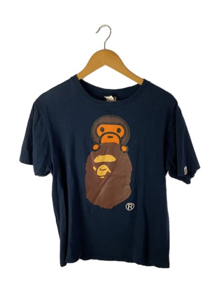 A BATHING APE(アベイシングエイプ) / Tシャツ/ネイビー/milo×BIG 