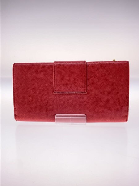 PRADA(プラダ) / 長サイフ/RED/レディース/SAFFIANO METAL/1ML006 