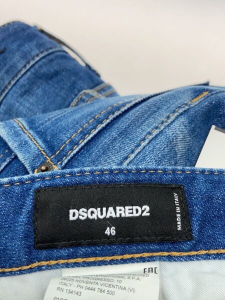DSQUARED2 スキニーデニム 46 DSQUARED2(ディースクエアード) / スキニーパンツ/46/TIDY BIKER JEANS