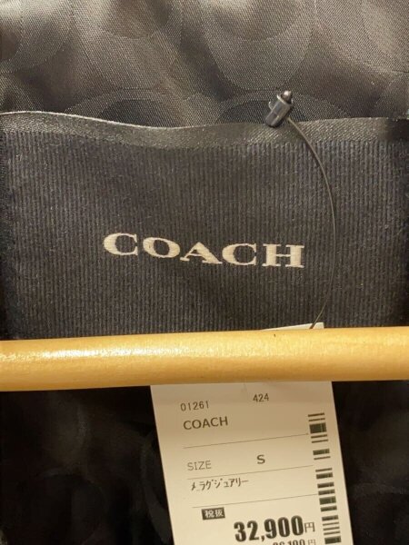 COACH(コーチ) / ダブルライダースジャケット/S/牛革/BLK/CL359/レザー
