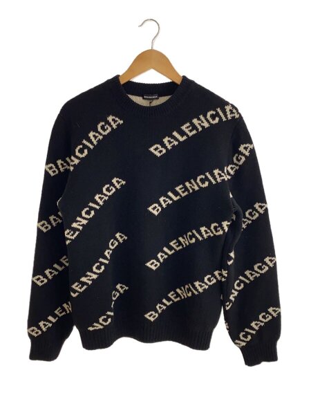 BALENCIAGA(バレンシアガ) / ニット・セーター(厚手)/S/ウール/BLK/総 
