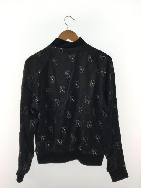 SAINT RAURENT ナイロンジャケット トランプ柄