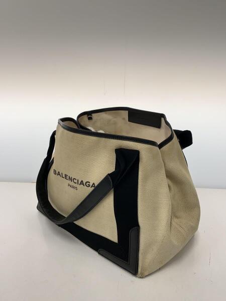 BALENCIAGA(バレンシアガ) / ネイビーカバス/トートバッグ/キャンバス 
