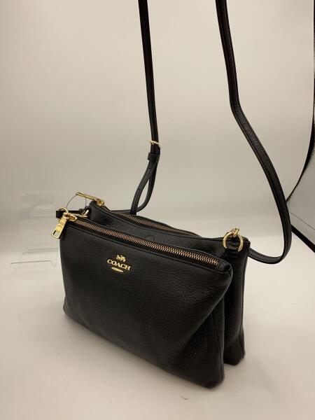 COACH(コーチ) / レイラ・クロスボディ_ブラック/レザー/BLK | 中古品 