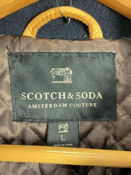 SCOTCH&SODA(スコッチアンドソーダ) / スタジャン/袖切替し/L/ウール 