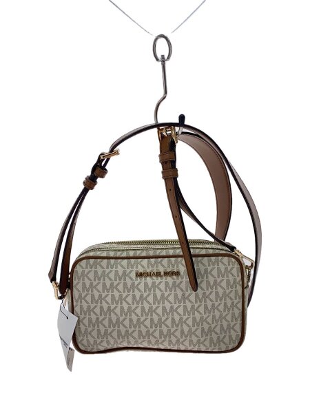 MICHAEL KORS / ショルダーバッグ/PVC/BRW/総柄/35S9GI7M1B MICHAEL KORS(マイケルコース) / ショルダーバッグ/PVC/ホワイト/白/総