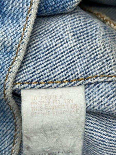 Levi's(リーバイス) / 80s/4th/ボタン裏725/USA製/Gジャン/--/--ブルー