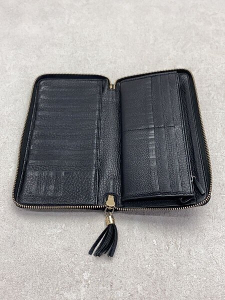 GUCCI(グッチ) / SOHO/長財布/レザー/ブラック/黒色/メンズ/291102 