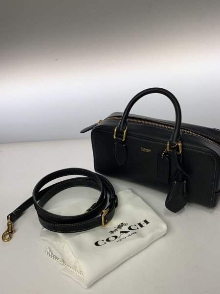 COACH(コーチ) / バワリーサッチェル 22/ショルダーバッグ/レザー/BLK 