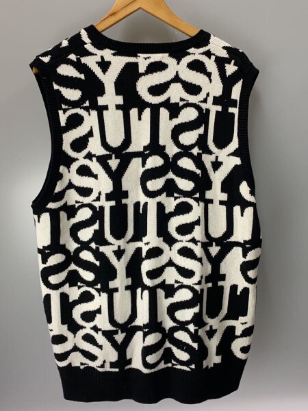 STUSSY ステューシーSTACKED SWEATER VEST ニットベスト