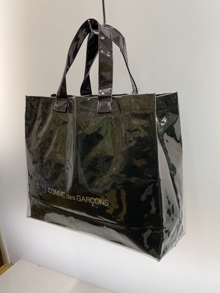 COMME des GARCONS(コムデギャルソン) / トートバッグ/PVC/BLK/GO-K 