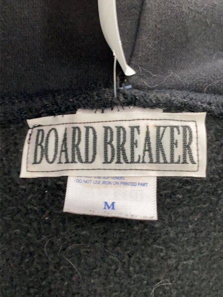 BOARD BREAKER(ボードブレーカー) / ジップパーカー/M/コットン/BLK 