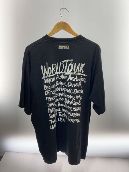 VETEMENTS(ヴェトモン) / Tシャツ/S/コットン/BLK/UA52TR580W | 古着の