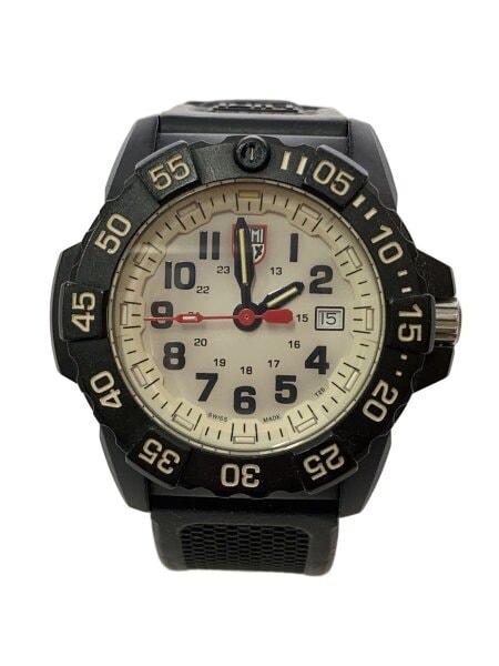 LUMINOX(ルミノックス) / クォーツ腕時計/アナログ/ラバー/BLK/BLK 