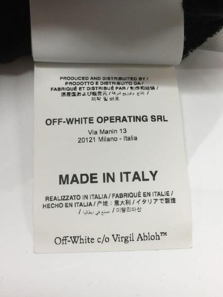 OFF-WHITE(オフホワイト) / Tシャツ/S/コットン/ブラック/黒