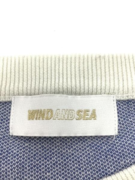 WIND AND SEA(ウィンダンシー) / セーター(薄手)/L/シルク/WHT/WDS-0