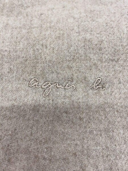 agnes b.(アニエスベー) / カシミヤブレンドマフラー/ウール/2340GQ52