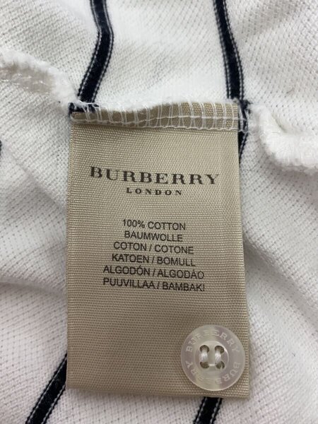 BURBERRY LONDON(バーバリーロンドン) / ポロシャツ/XL/コットン/WHT 