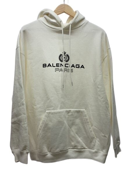 BALENCIAGA(バレンシアガ) / ロゴプリントプルオーバーパーカー/S 