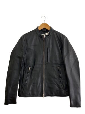 未使用タグ付き　JOURNAL STANDARD 黒 レザージャケット 1015007031161016_01_8157w.jpeg