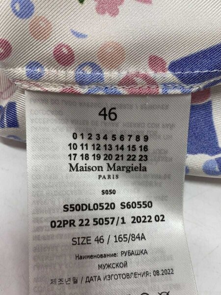 Maison Margiela(メゾンマルジェラ) / 22AW/Ditsy/パジャマシャツ/46 