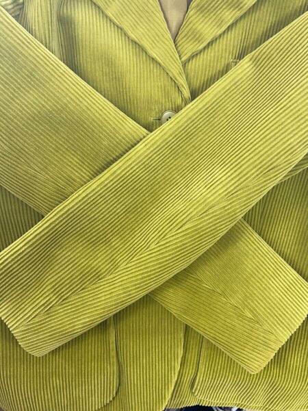 agnes b.(アニエスベー) / テーラードジャケット/38/コーデュロイ/YLW 