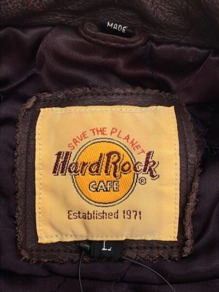 HARD ROCK CAFE(ハードロックカフェ) / 90s/スタジャン/L/ウール/NVY