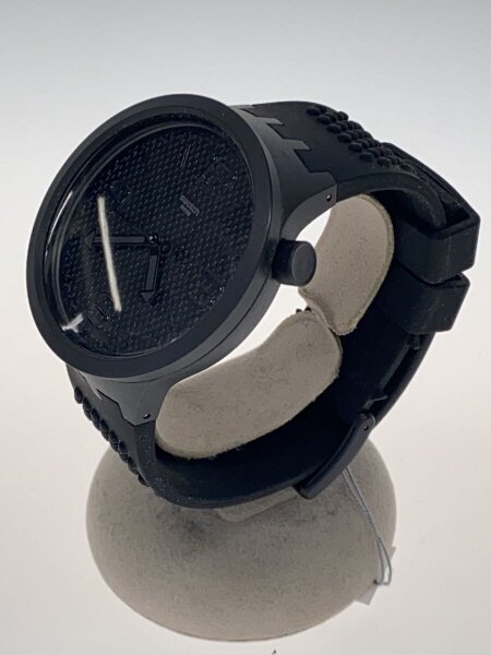SWATCH(スウォッチ) / クォーツ腕時計/アナログ/ラバー/BLK/BLK 