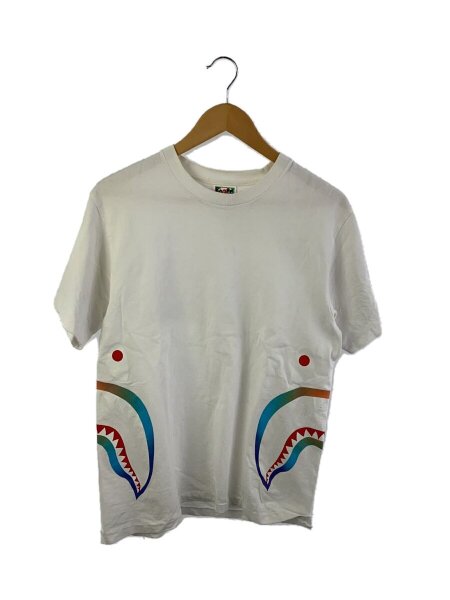 A BATHING APE(アベイシングエイプ) / Tシャツ/M/コットン/WHT/白 
