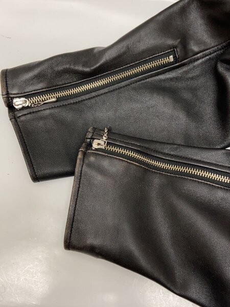 SUGARHILL(シュガーヒル) / ダブルライダースジャケット/2/羊革/黒