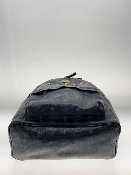 MCM(エムシーエム) / リュック/レザー/BLK/総柄/スタッズ | 中古品の 