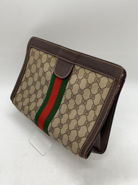 GUCCI(グッチ) / PARFUMS/クラッチバッグ/外側汚れ、内側変色、カビ