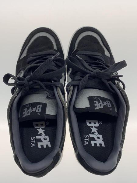 A BATHING APE / ローカットスニーカー/26cm/BLK A BATHING APE(アベイシングエイプ) / ローカットスニーカー/26cm/BLK