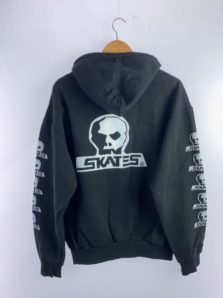 SKULL SKATES(スカルスケーツ) / ジップパーカー/L/コットン/BLK 