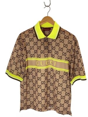 グッチ ポロシャツ ① GUCCI(グッチ) / ポロシャツ/XS/コットン/NVY/無地/700272 | 古着の