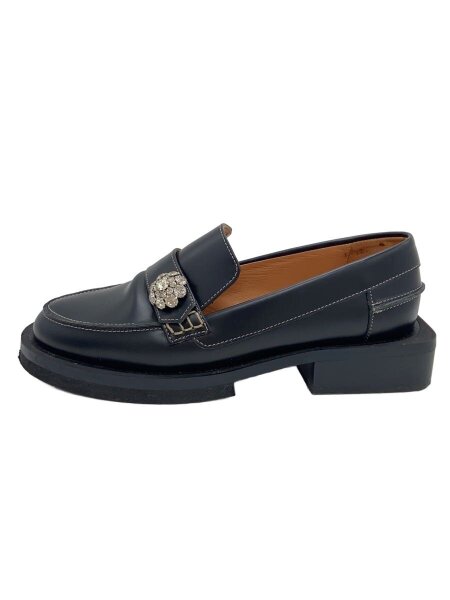 GANNI(ガニー) / ビジューローファー/35/BLK/レザー | 中古品の販売 