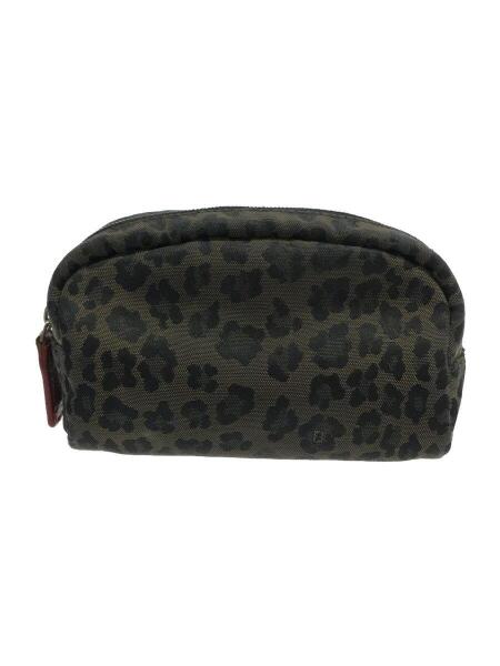 FENDI(フェンディ) ⁄ ポーチ⁄--⁄レオパード | 中古品の販売・通販なら 