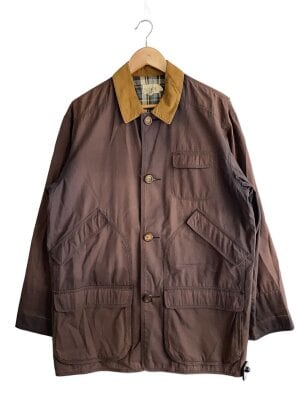 90s J.CREW 巨人タグ レザージャケット シングル 内キルティング 90s J
