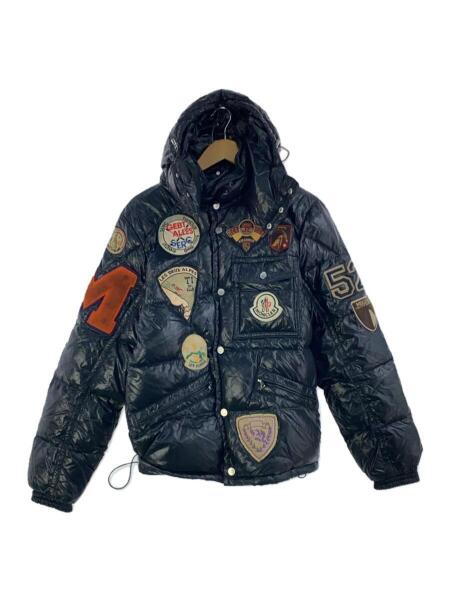 MONCLER(モンクレール) / ダウンジャケット/3/ナイロン/BLK MONCLER(モンクレール) / ダウンジャケット/3/ナイロン/BLK